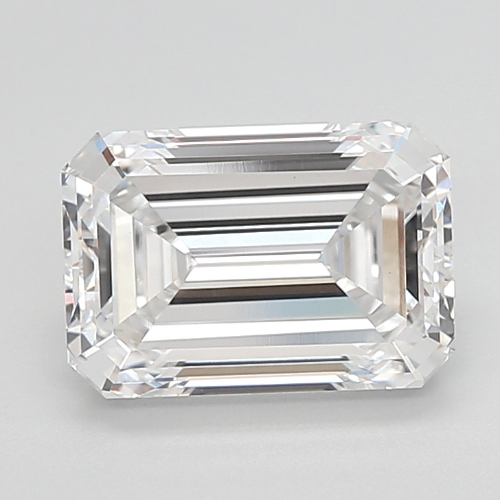 IGI Certified LG839610350 | 4.03 ct D Emerald VVS2 Lab-Grown Diamond